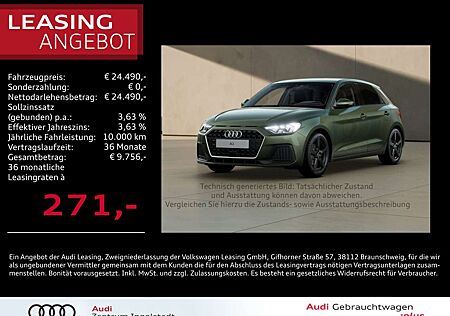 Audi A1 Sportback 30 TFSI LED NAVI Keyless Advanced