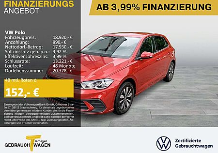 VW Polo Volkswagen 1.0 TSI MOVE LED NAVI VIRTUAL SITZHZ LM15