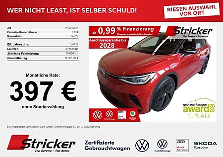 VW ID.4 Volkswagen GTX 397,-ohne Anzahlung AHK Pano Top-Sport