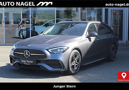 Mercedes-Benz C 200 T AMG AHK+PANO+NIGHT+KAMERA+LED+NAVI+TOTW.