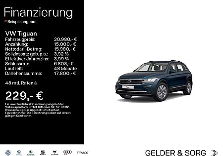 VW Tiguan Volkswagen Life 2.0 TDI Stand*Navi*ACC*AHK*LED*DAB+