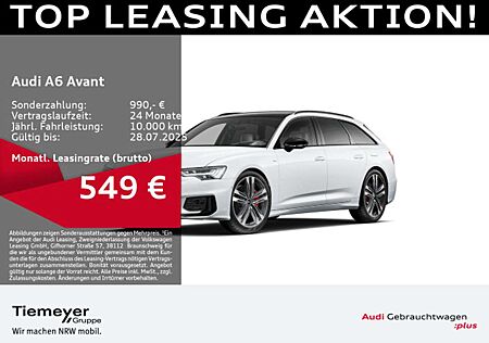 Audi A6 55 TFSIe Q 2x S LINE NP104 PANO HuD BuO