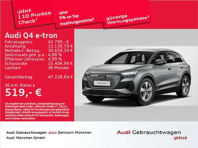 Audi Q4 e-tron 45 Wärmep./Matrix/ACC