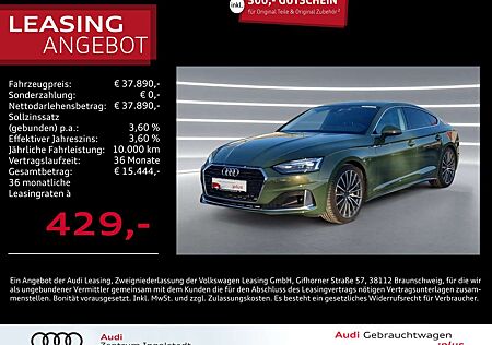 Audi A5 Sportback 40 TFSI NAVI AHK 19" virtual Advanced
