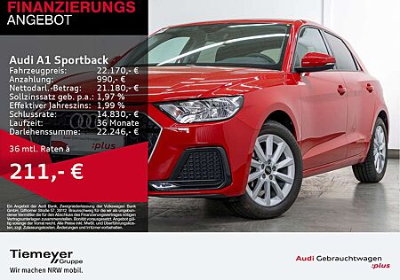 Audi A1 25 TFSI ADVANCED LM16 PRIVACY GRA S
