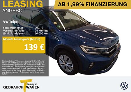 VW Taigo Volkswagen 1.0 TSI LIFE IQ.LIGHT AHK APP-CON PRIVACY