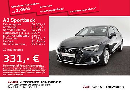 Audi A3 40 TFSI e S tronic advanced Pano/Vi