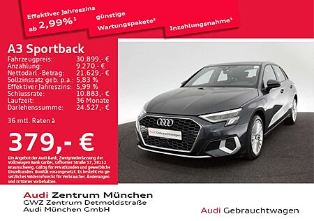 Audi A3 40 TFSI e S tronic advanced Pano/Vi