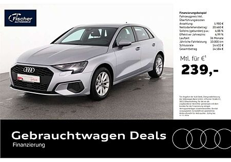 Audi A3 Sportback 30 TDI NAV/LED/Virt+