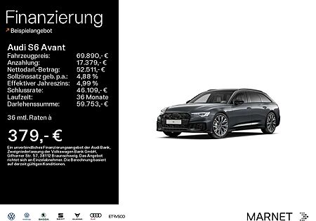 Audi S6 3.0 TDI quattro*Navi*LED*Alu*HUD*B&O*PD