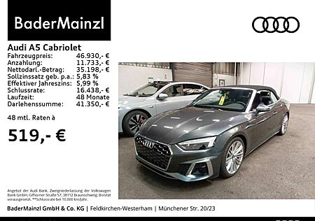 Audi A5 40 TFSI quattro S tronic S line B&O