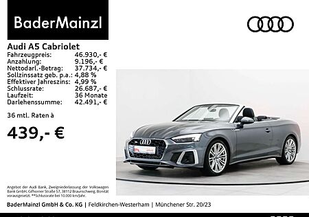 Audi A5 40 TFSI quattro S tronic S line B&O