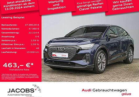 Audi Q4 e-tron 40 Sportback Matrix-LED,AHK,HUD,PDC