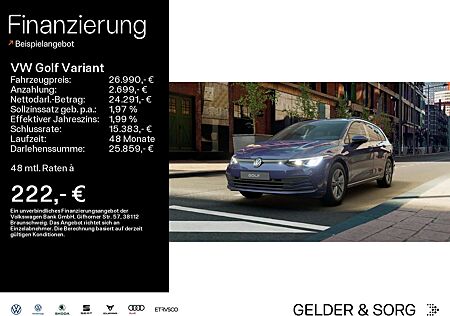 VW Golf Variant Volkswagen Life 1.0 eTSI Stand*AHK*Digital*RFK