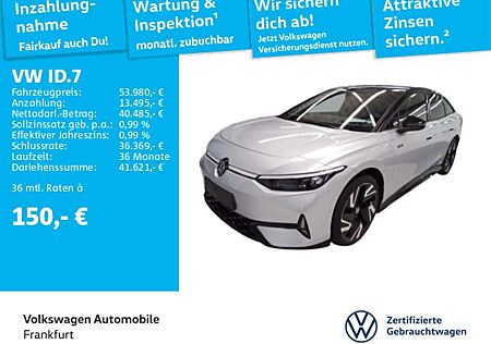 VW ID.7 Volkswagen GTX 4Motion Navi AHK IQ.Light ParkAssistPro