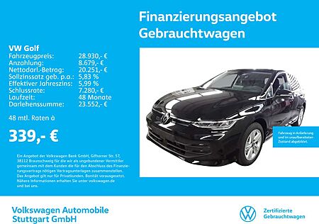 VW Golf Volkswagen VIII 1.5 eTSI DSG 110KW
