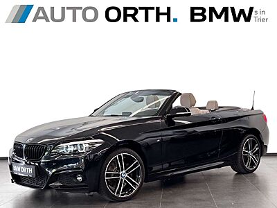 BMW 220 i Cabrio SP-AUTOM. M-SPORT LEDER NAVI LED 18"