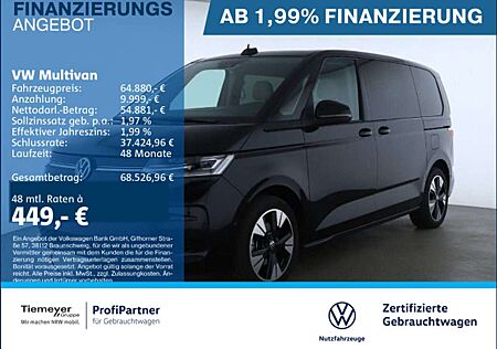 VW T7 Multivan Volkswagen HYBRID ALLRAD LIFE AHK LM19 PANO ACC