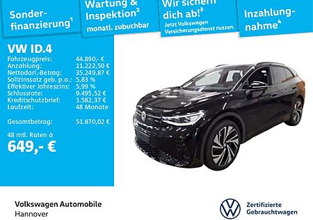 VW ID.4 Volkswagen GTX 4M Navi AHK LED Pano Kamera PDC HuD WP
