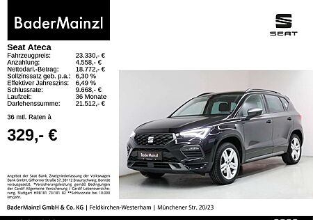 Seat Ateca 2.0 TDI DSG FR CarPlay Beats LED Kamera