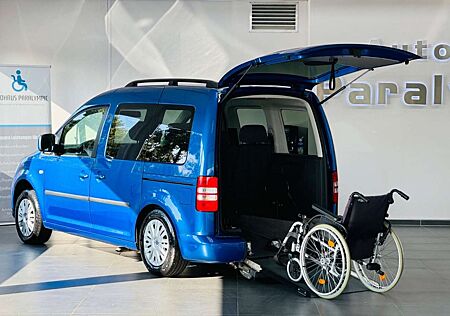 VW Caddy Volkswagen 1.6 TDI DSG Behindertengerecht-Rampe