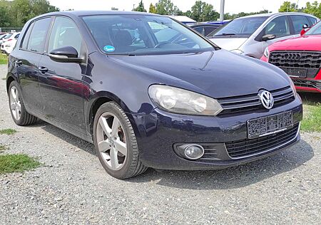 VW Golf Volkswagen 6 Style KLIMAA EURO-5 SHZ TEMP 6-GANG ALU BC ESP