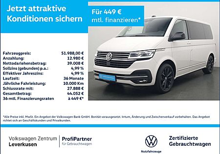 VW T6 Volkswagen .1 Multivan LED SPORT PAKET LEDER KAM SHZ