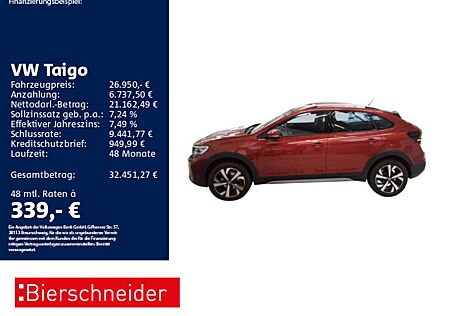 VW Taigo Volkswagen 1.5 TSI DSG Style ACC MATRIX NAVI CAM 17