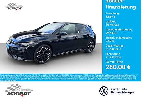 VW Golf Volkswagen VIII Lim. 2.0 TDI R Line DSG STHZ AHK HuD
