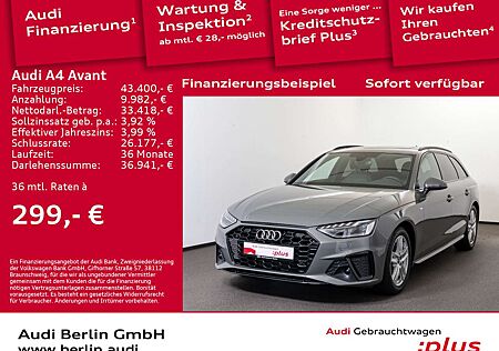 Audi A4 S line 35 TFSI S tr. LED NAVI PANO