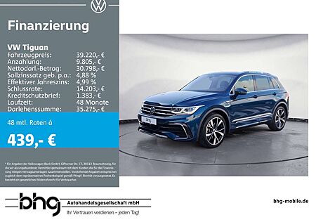 VW Tiguan Volkswagen 2.0TSI 4Motion DSG R-Line AHK MatrixLED B