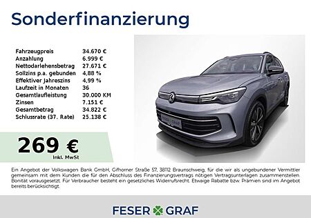 VW Tiguan Volkswagen GOAL 1,5eTSI DSG ACC Navi V-Cockpit