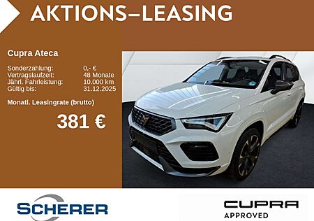 Cupra Ateca 2.0 TSI DSG 4x4 LED NAVI AHK RFK FaP XL