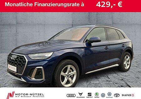 Audi Q5 50 TFSI e QU S-LINE MATRIX+NAV+RFK+ACC+AHK+VC