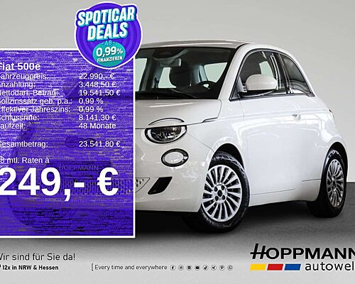 Fiat 500e *Klimaautomatik*CarPlay*AntroidAuto*Regensen