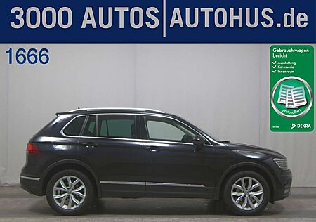 VW Tiguan Volkswagen 2.0 TDI Highline Navi LED Leder AID RFK