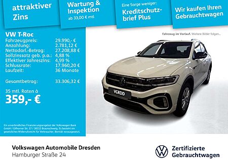 VW T-Roc Volkswagen R-Line 1.5 TSI DSG IQ AHK KAM BEATS TRAVEL