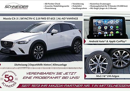 Mazda CX-3 SKYACTIV-G 121 Advantage M+S