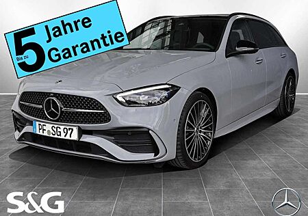 Mercedes-Benz C 300 4M T AMG 360°+DIG-LED+Pano+AHK+HuD+Distron