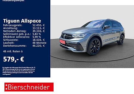 VW Tiguan Allspace Volkswagen 2.0 TDI DSG 4Mo R-Line Black 7SI