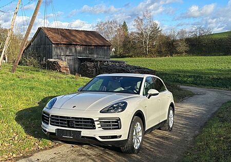 Porsche Cayenne E-Hybrid MD2022*kreide&Leder kreide*InnoD*Luft*AHK