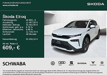 Skoda Elroq 85 82kWh *LED*AHK*ACC*HeadUp*Wärmepumpe