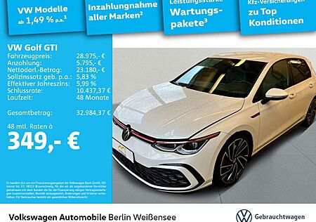 VW Golf GTI Volkswagen Golf VIII GTI 2.0 TSI DSG*APP*NAVI*VC*DCC*