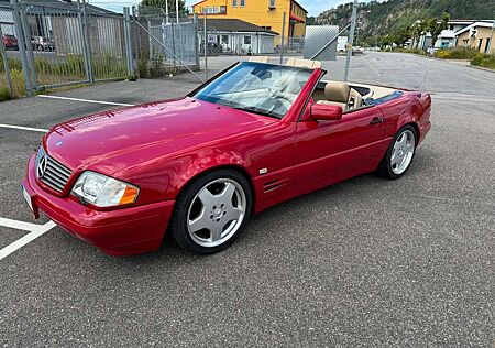 Mercedes-Benz SL 500 SL500 R129 Xenon Leder Memory IMPERIALROT