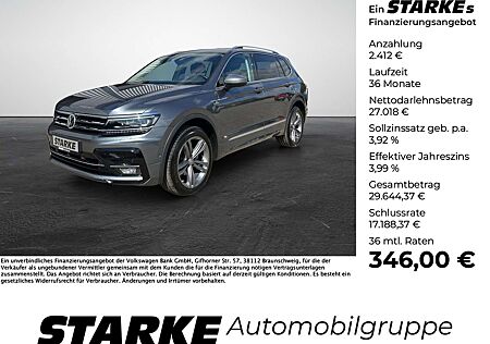 VW Tiguan Allspace Volkswagen 2.0 TDI DSG 4Motion R-Line 7-Sitzer Highline