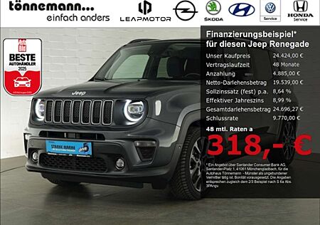Jeep Renegade S-EDITION MHEV DCT+LED+NAVI+RÜCKFAHRKAMERA+SCHIEBE