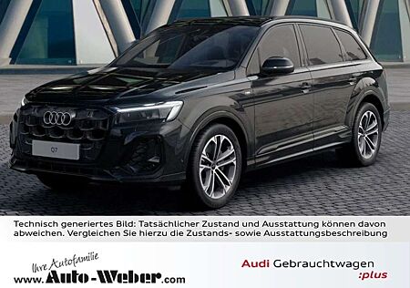 Audi Q7 45TDI qu S LINE BLACK 7-SITZE HuD PANO AHK