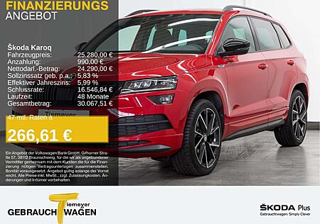 Skoda Karoq 2.0 TSI DSG SPORTLINE LED VIRTUAL STDH AHK