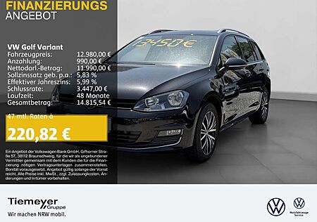 VW Golf Variant Volkswagen 2.0 TDI 4M ALLSTAR NAVI SITZHZ PDC