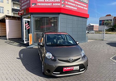 Toyota Aygo Cool/ Navi/Klima/CD+Aux/8-fach bereift